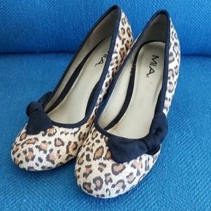 Leopard Print Pumps